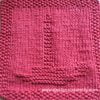 Candle Knit Dishcloth Pattern