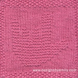 I Love You ASL Knit Dishcloth Pattern