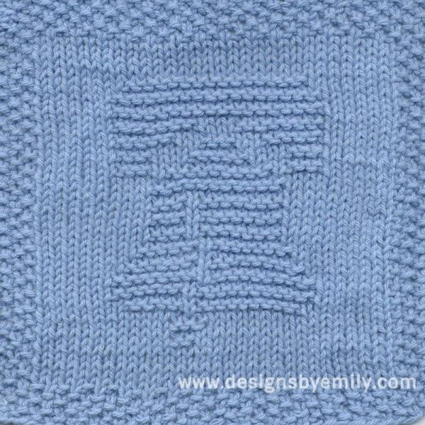 Liberty Bell Knit Dishcloth Pattern
