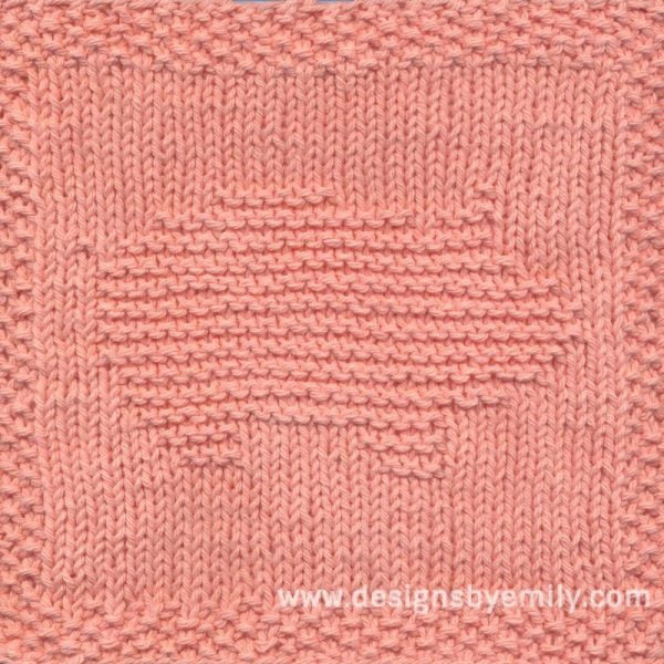 Pig Knit Dishcloth Pattern